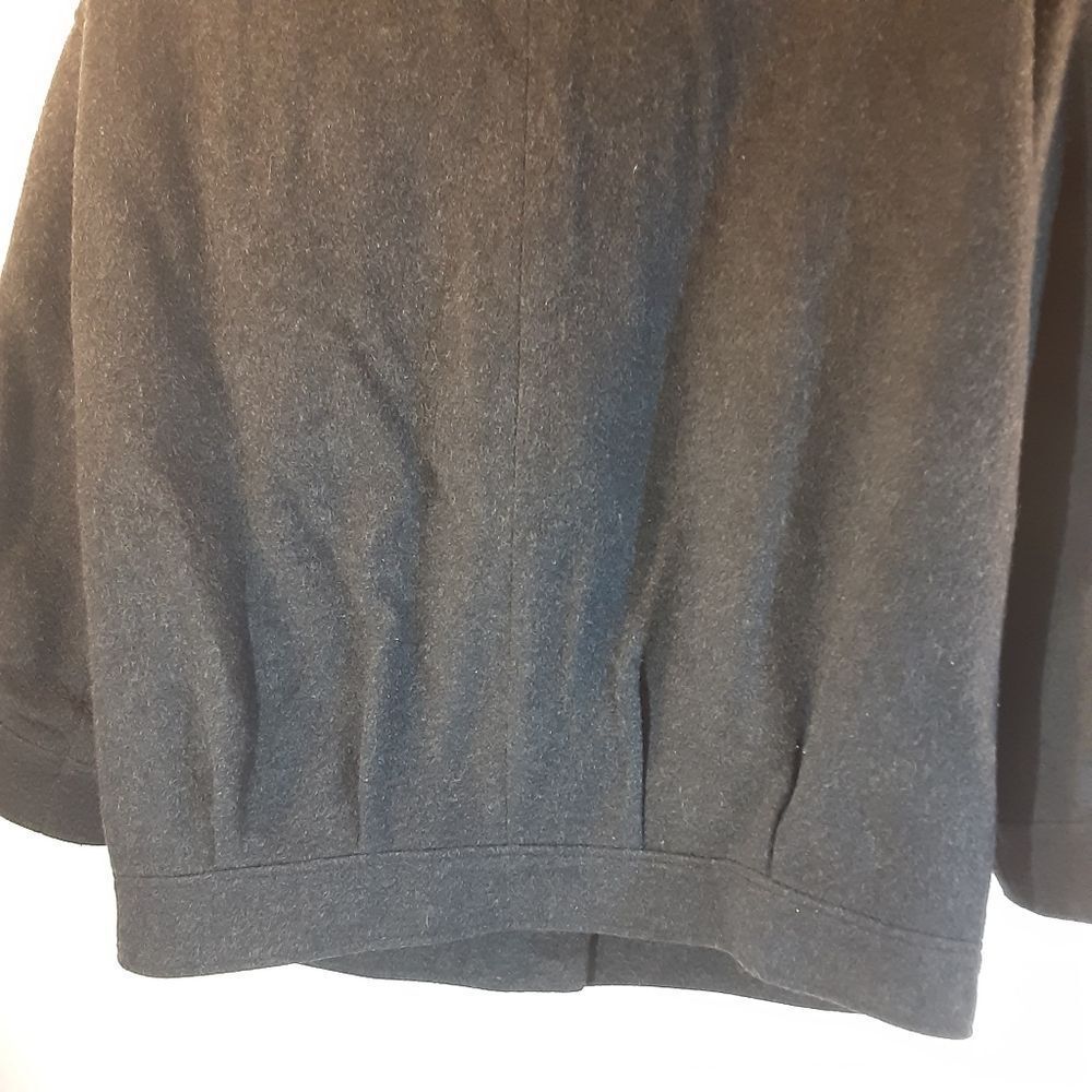Vintage Gallery Wool Funnel Neck Blazer Bomber Jacket 14 - Picture 9 of 15